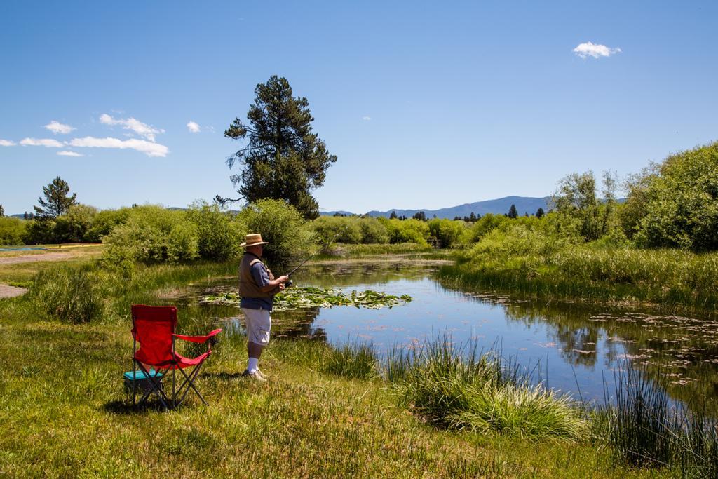 Bend-Sunriver Camping Resort 24 Ft. Yurt 16 Zewnętrze zdjęcie